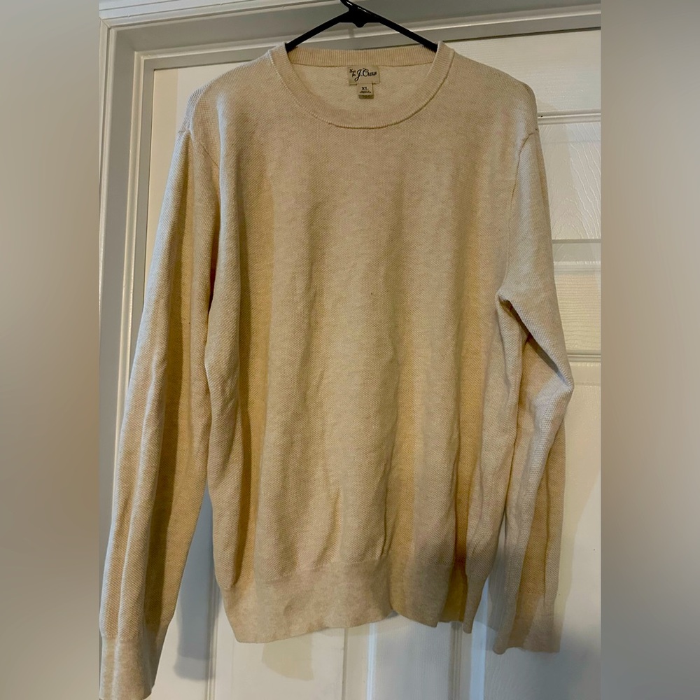 J Crew, long-sleeved crewneck sweater!
